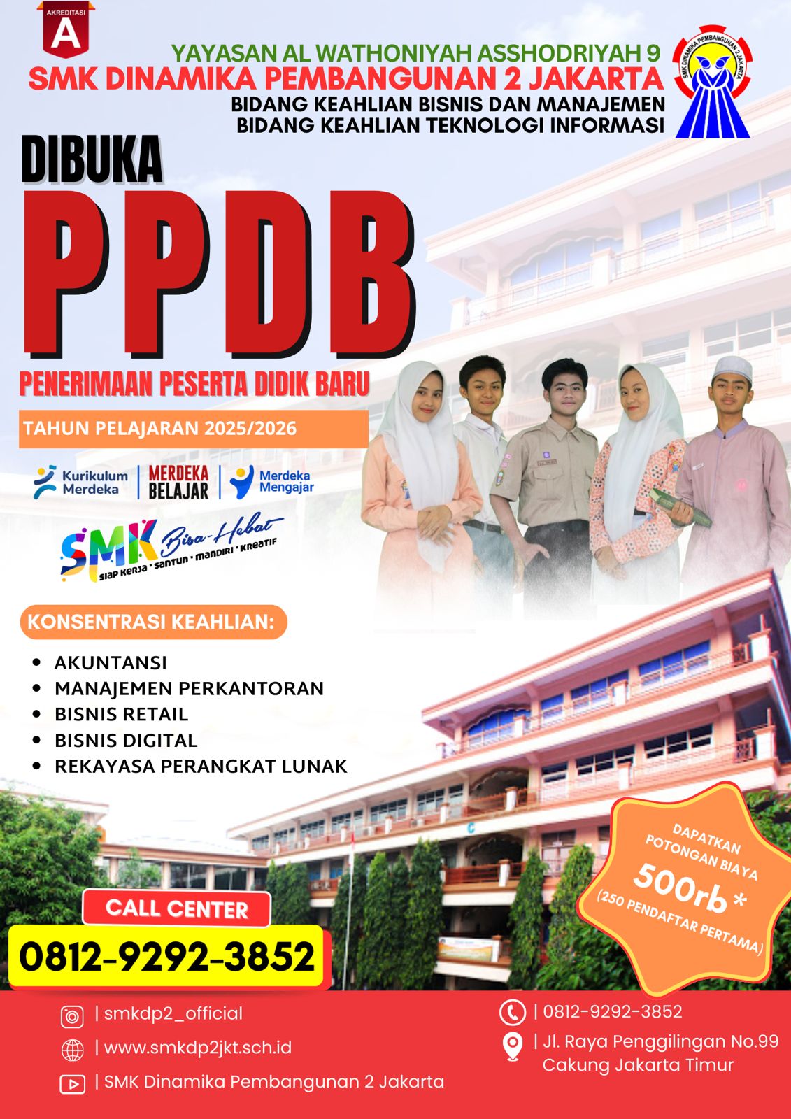 PPDB SMK Dinamika Pembangunan 2 Jakarta